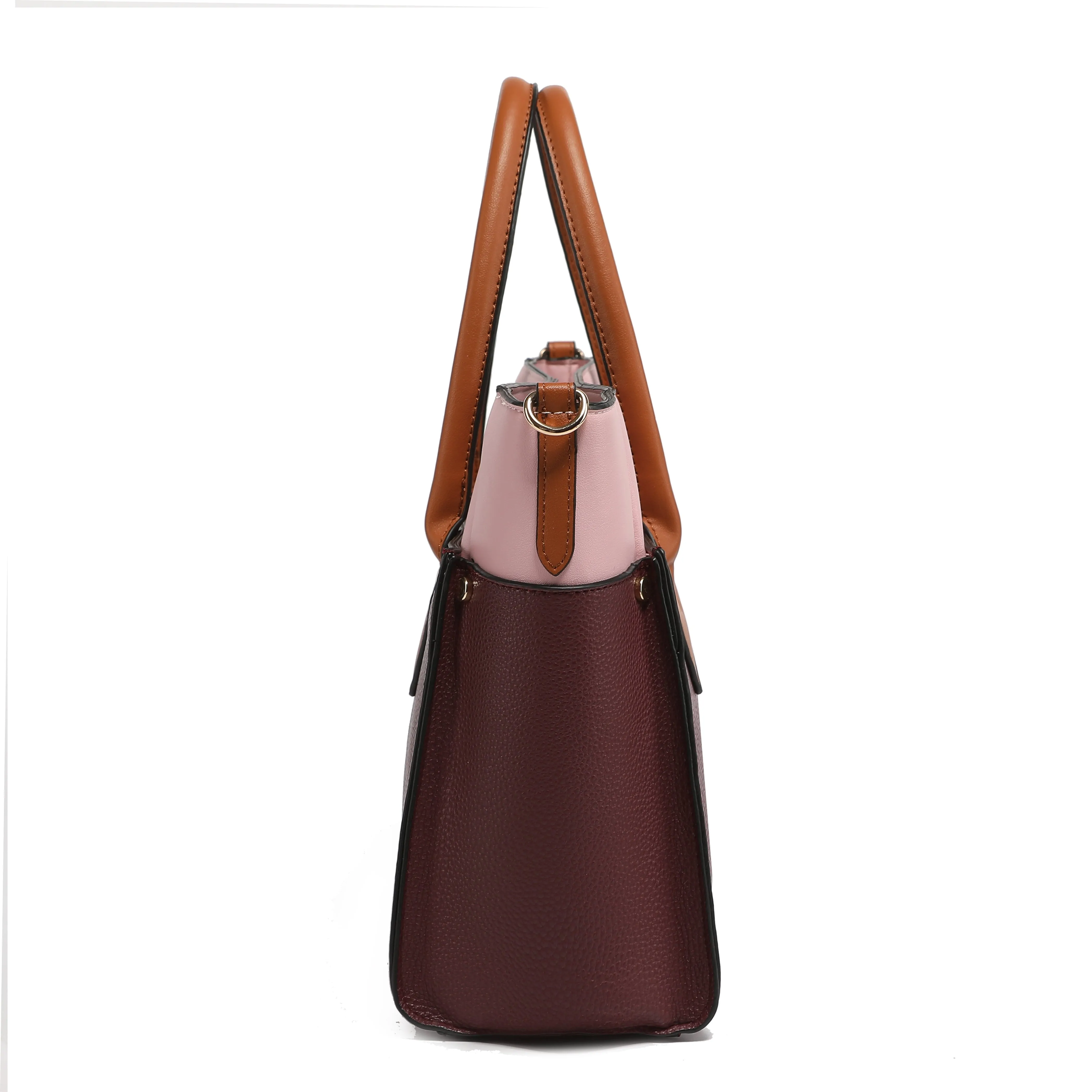 Brynlee Women'S Tote Bag & Wristlet Wallet, Crossbody Purse Handbag 2 Pcs by Mia K - Red