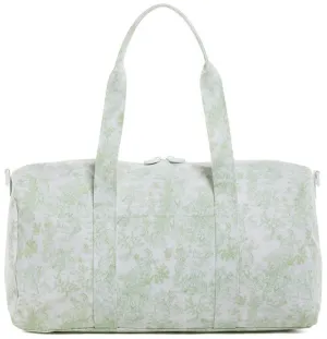 Bunny Toile Green Weekender Duffel Bag