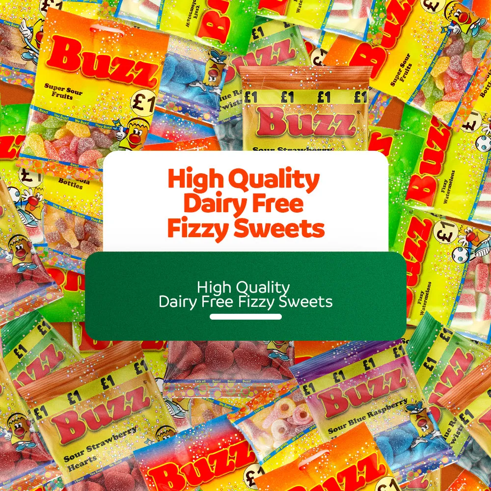 Buzz Sweets Fizzy Cola Bottles | Bulk Bags