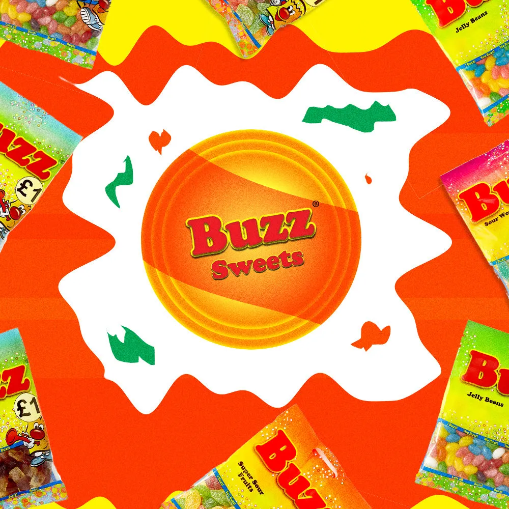 Buzz Sweets Wild Strawberries | Bulk Bags