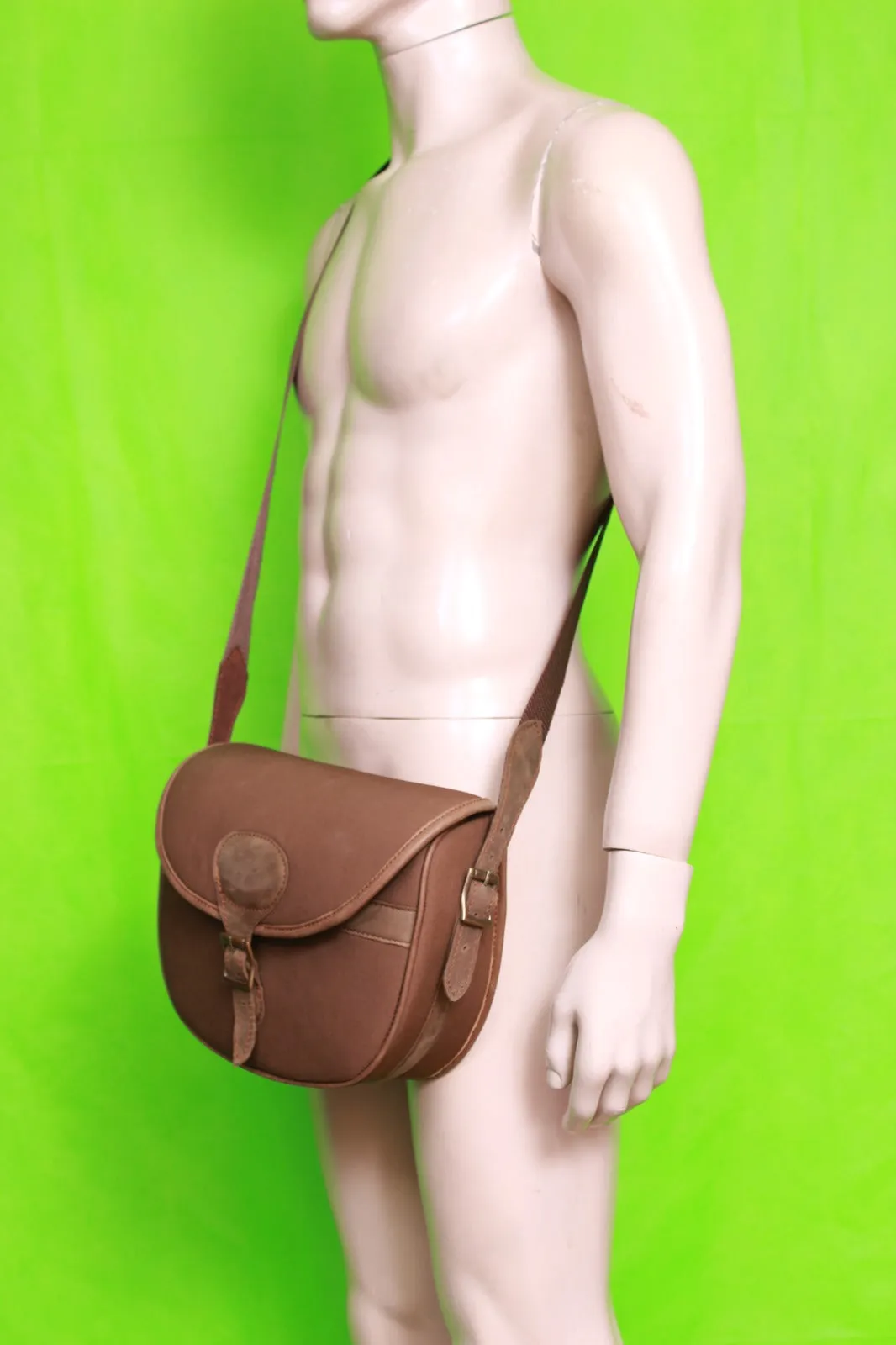 Canvas Cartridge Bag With Adjustable Buckle Closure