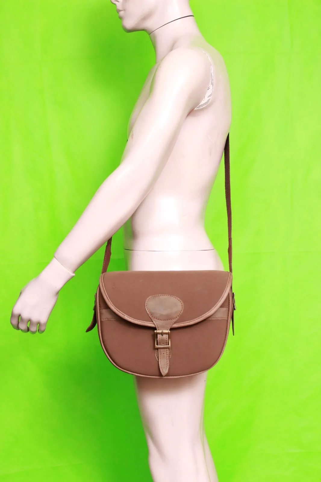 Canvas Cartridge Bag With Adjustable Buckle Closure