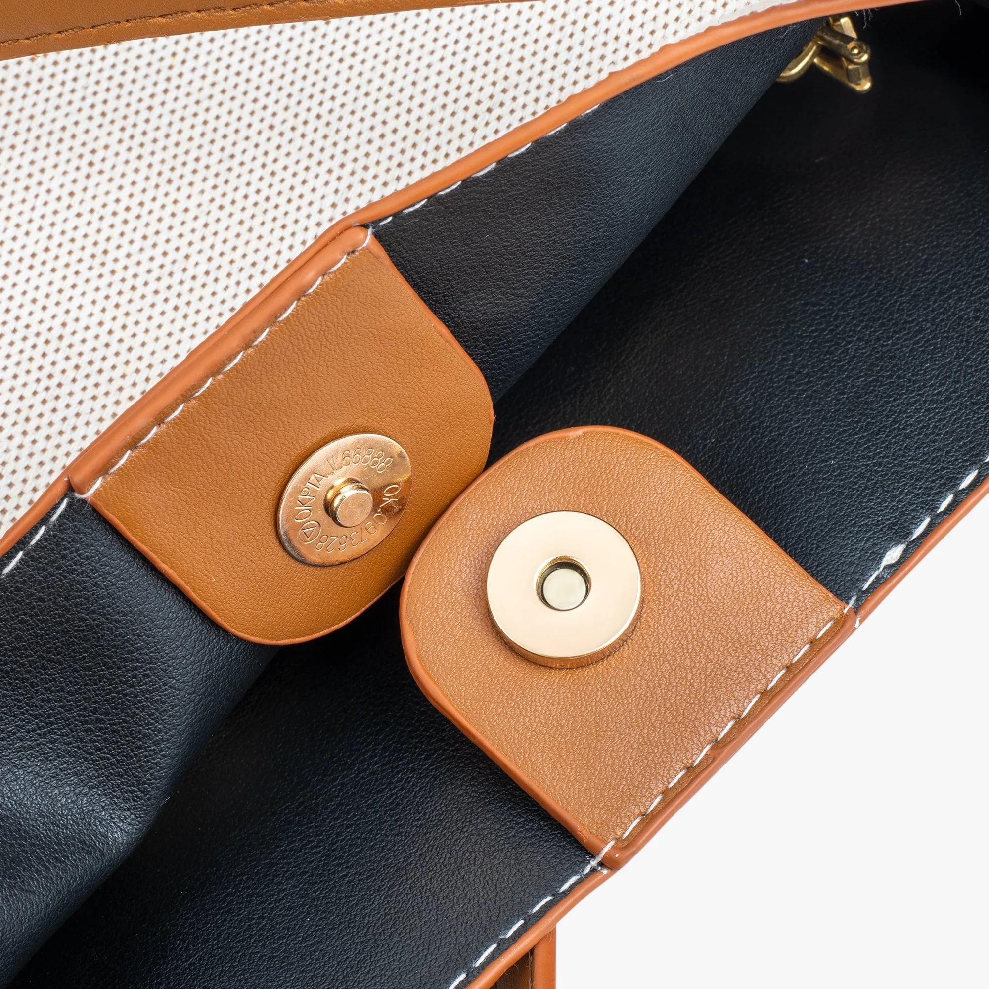 Canvas Leather Tote