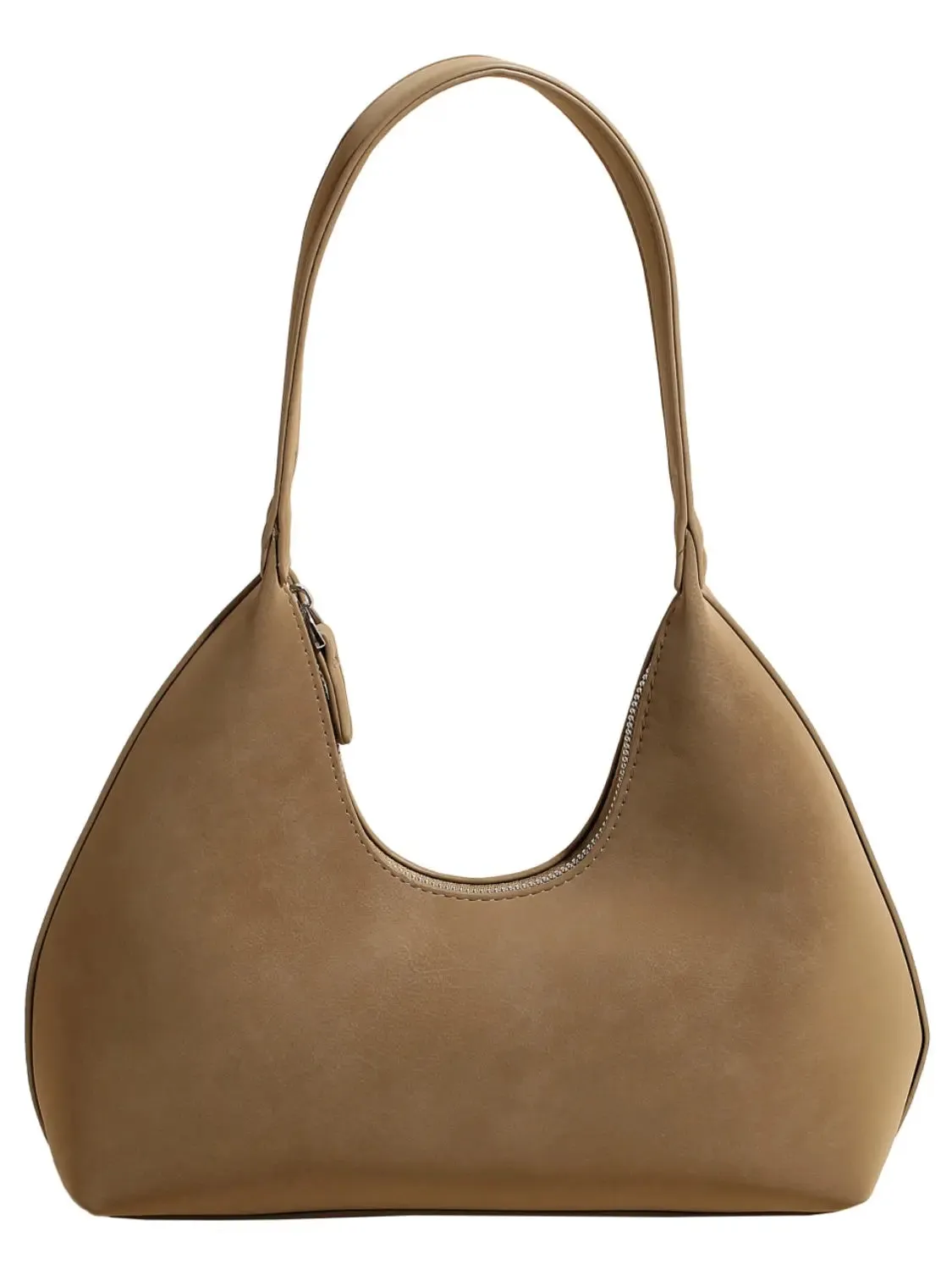 'Clara' Suede Hobo Style Shoulder Bag
