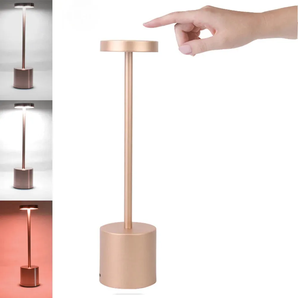 Classic USB Rechargeable Table Lamp - Stepless Dimming