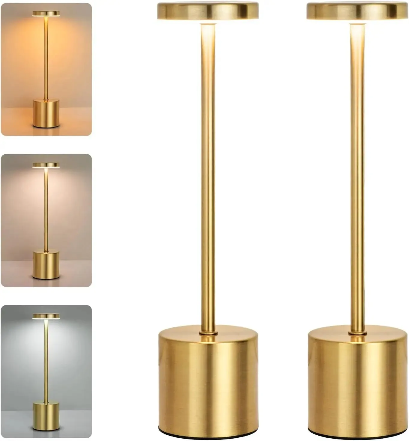 Classic USB Rechargeable Table Lamp - Stepless Dimming