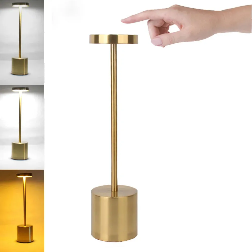 Classic USB Rechargeable Table Lamp - Stepless Dimming