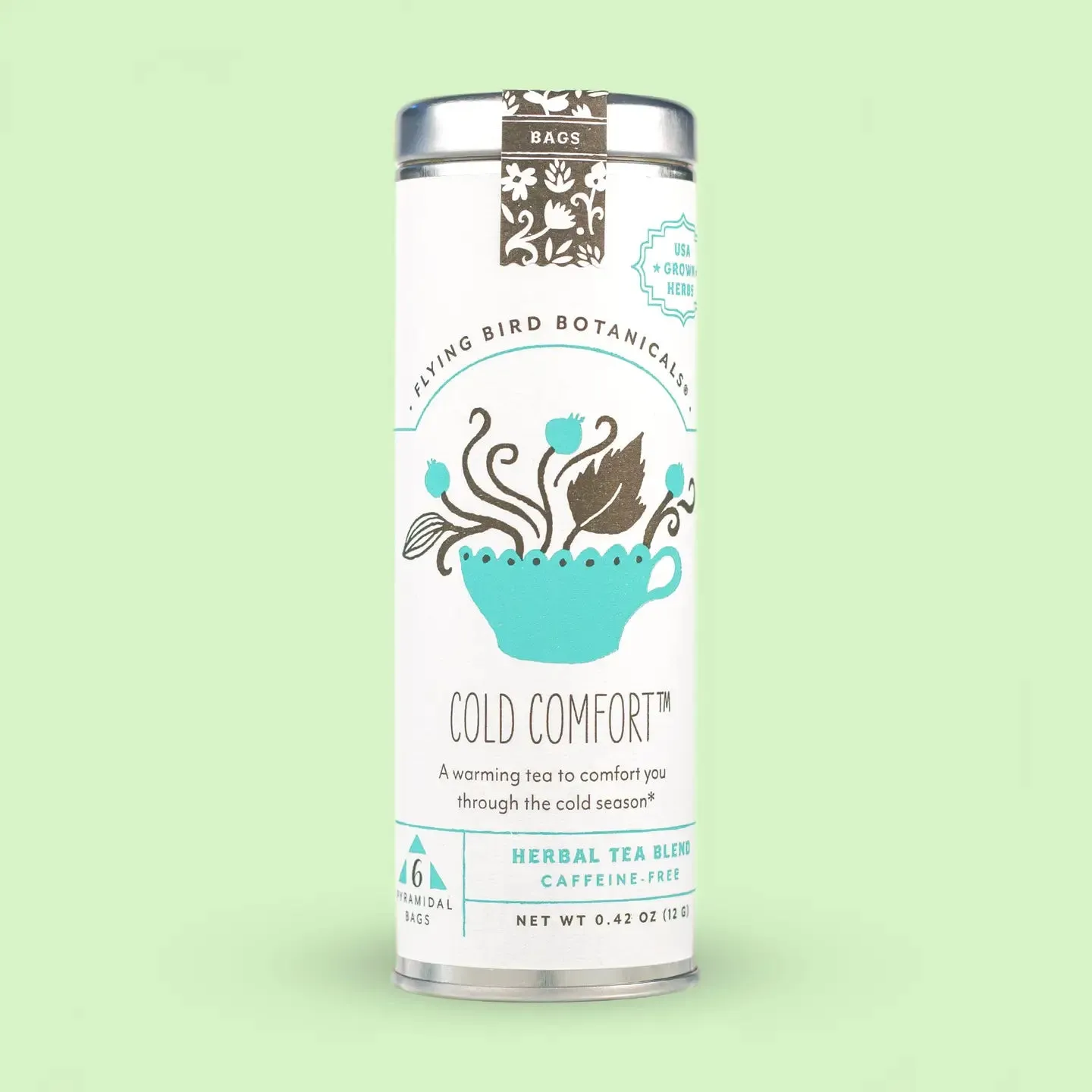 Cold Comfort – 6 Tea Bag Tin