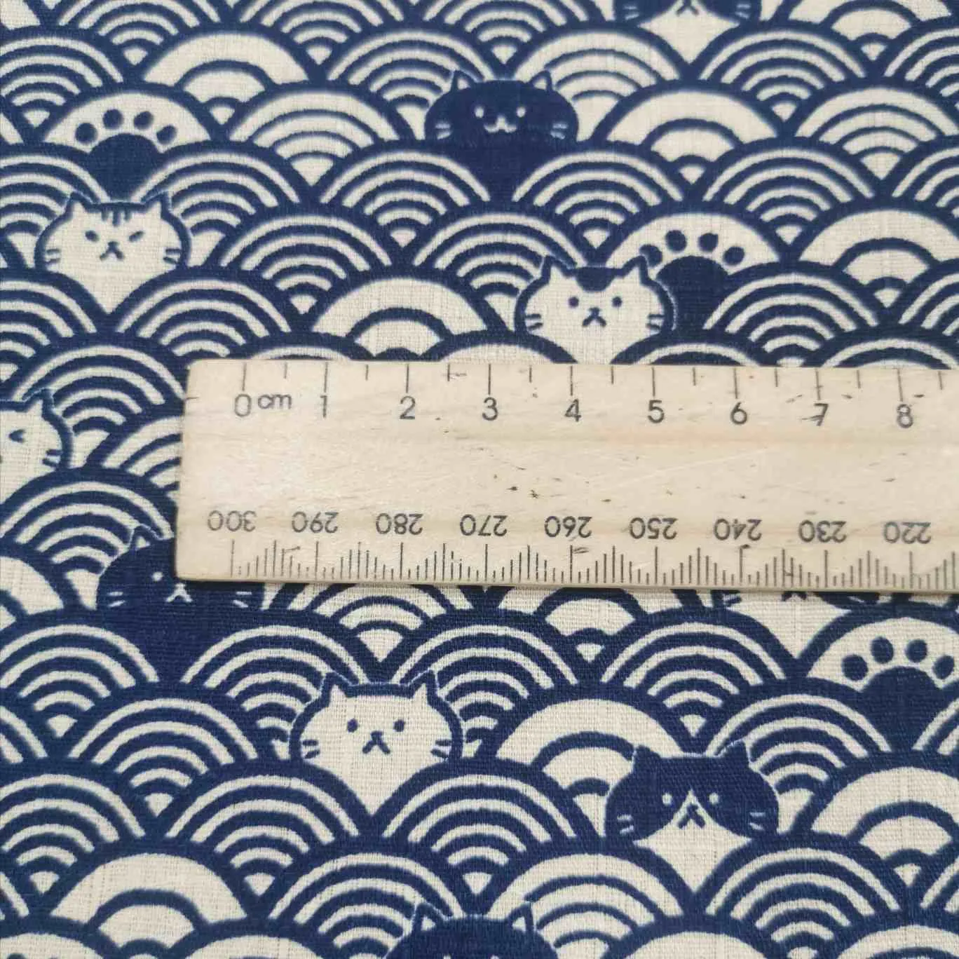Cotton Dobby, Incognito Cats in Navy