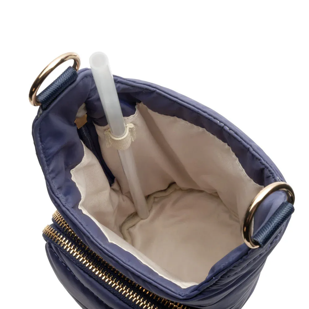 Crossbody Hydro Flask  Handle in Island Navy Blue Matte