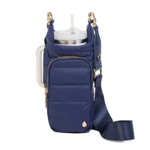 Crossbody Hydro Flask  Handle in Island Navy Blue Matte
