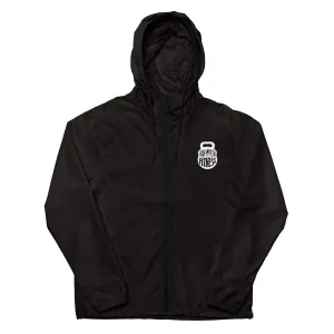 Deep End Fitness Unisex lightweight zip up windbreaker