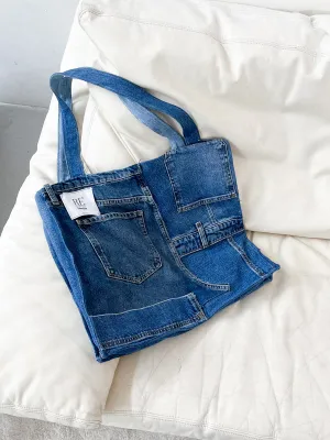 Denim Tote Bag