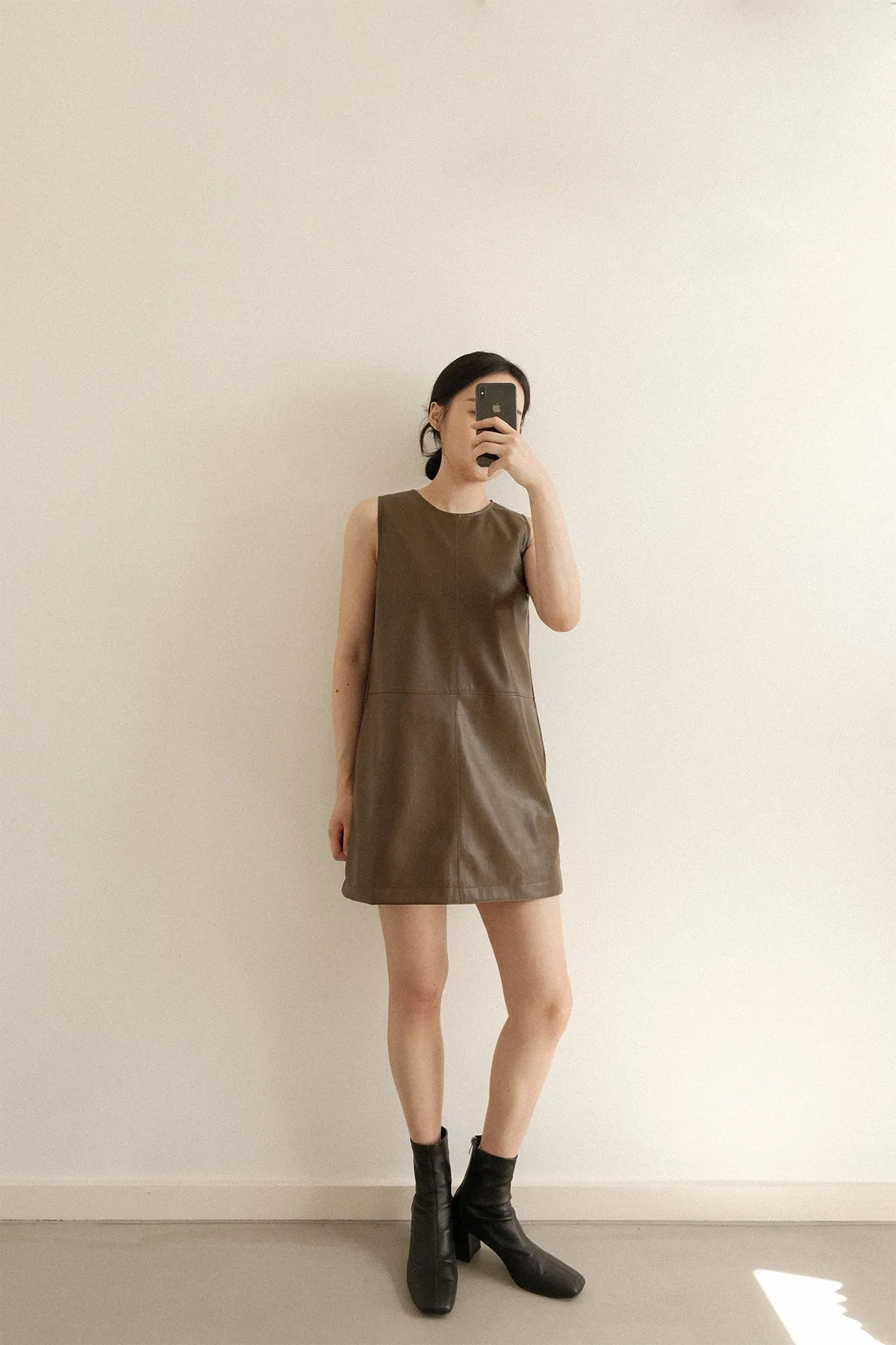 Dore Leather Dress