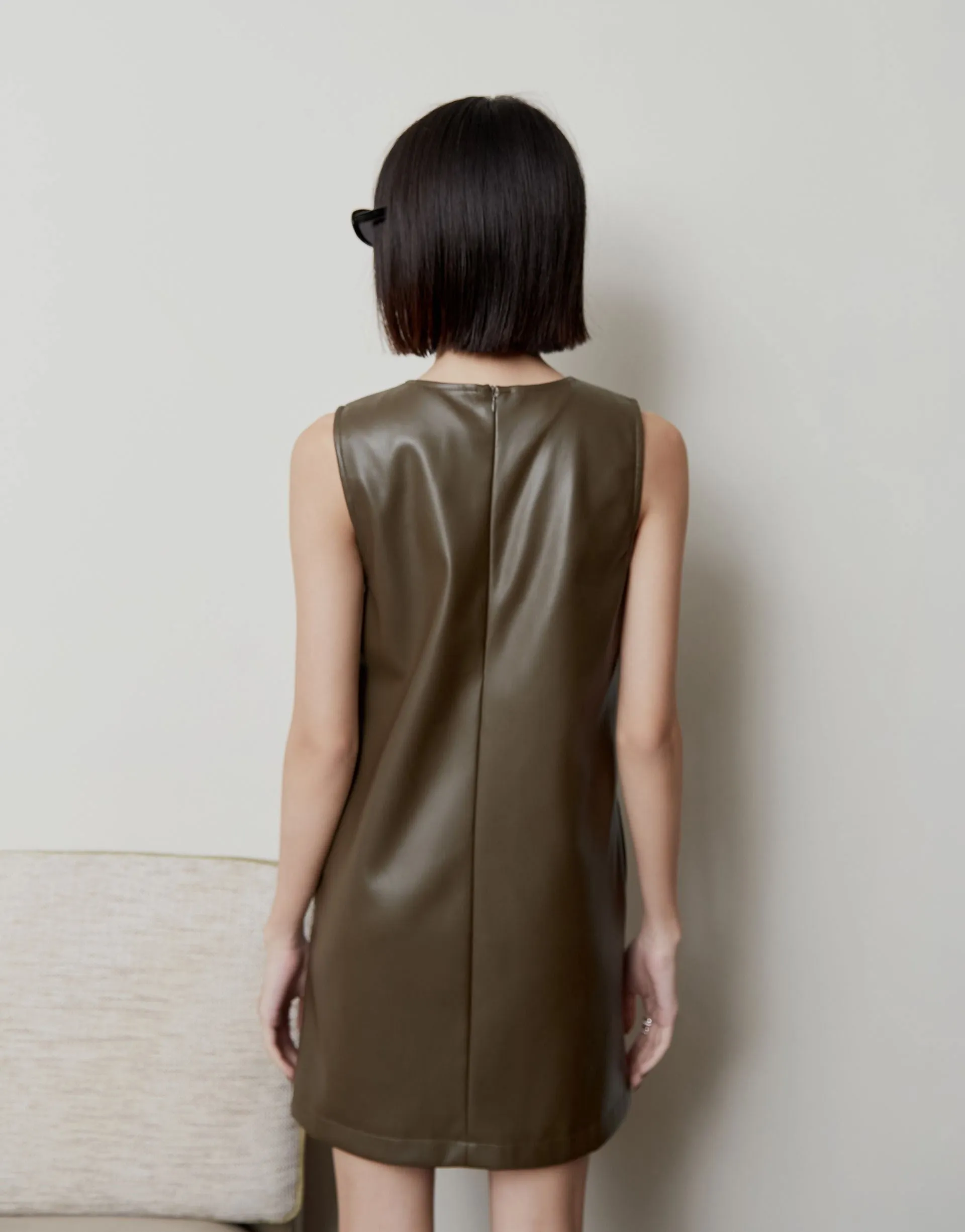 Dore Leather Dress