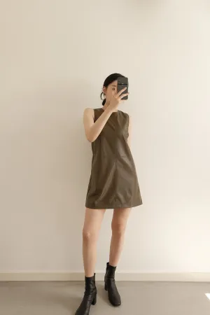 Dore Leather Dress