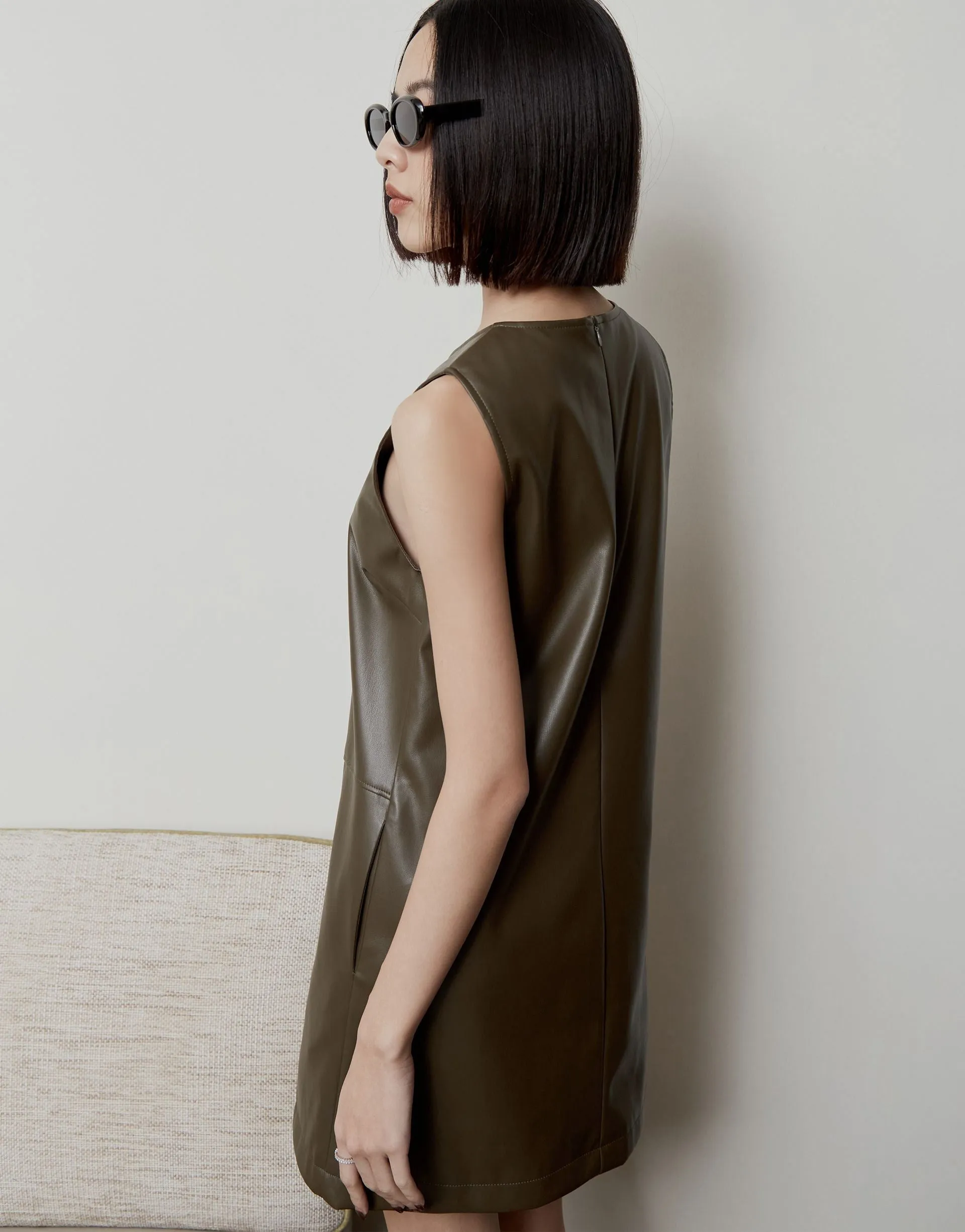 Dore Leather Dress