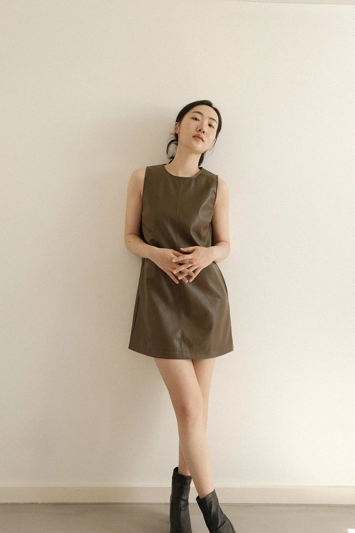 Dore Leather Dress