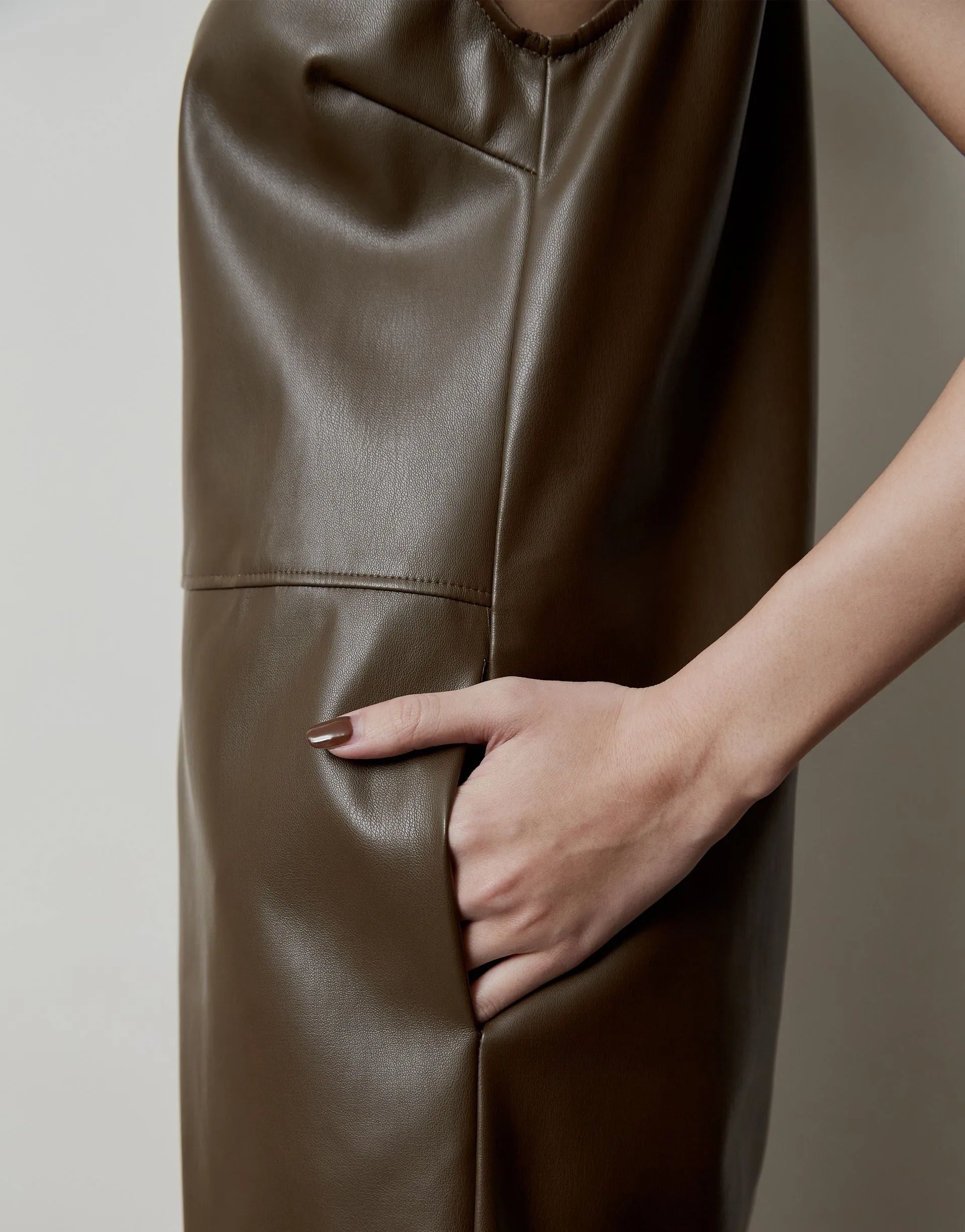 Dore Leather Dress