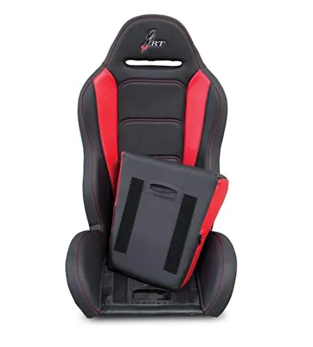 Dragonfire Racing 15-1155 HighBack RT Seats (Pair) - Black/Red