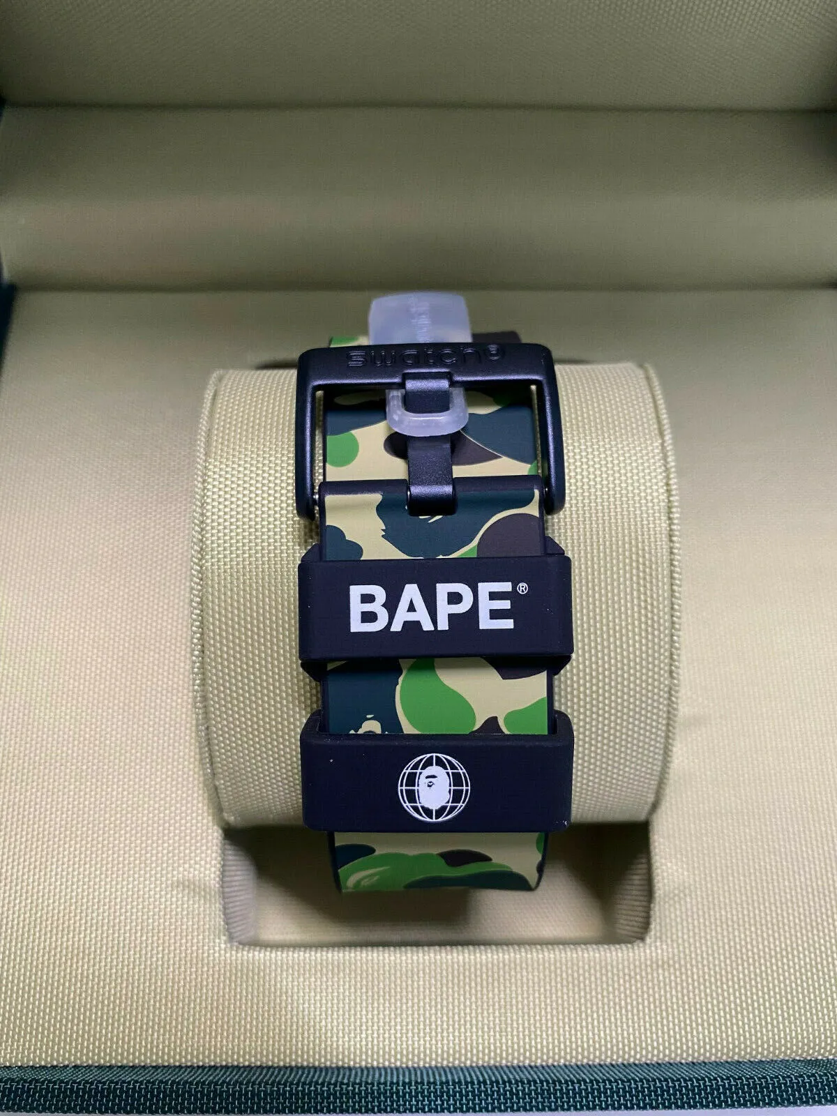 DS! Bape x Swatch Big Bold Global Edition ABC Camo Watch