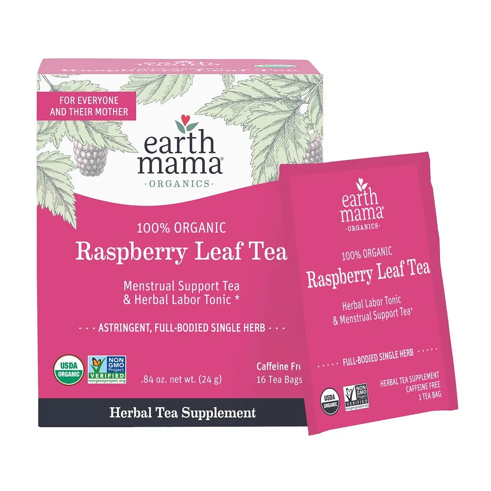 Earth Mama Organic Raspberry Leaf Tea