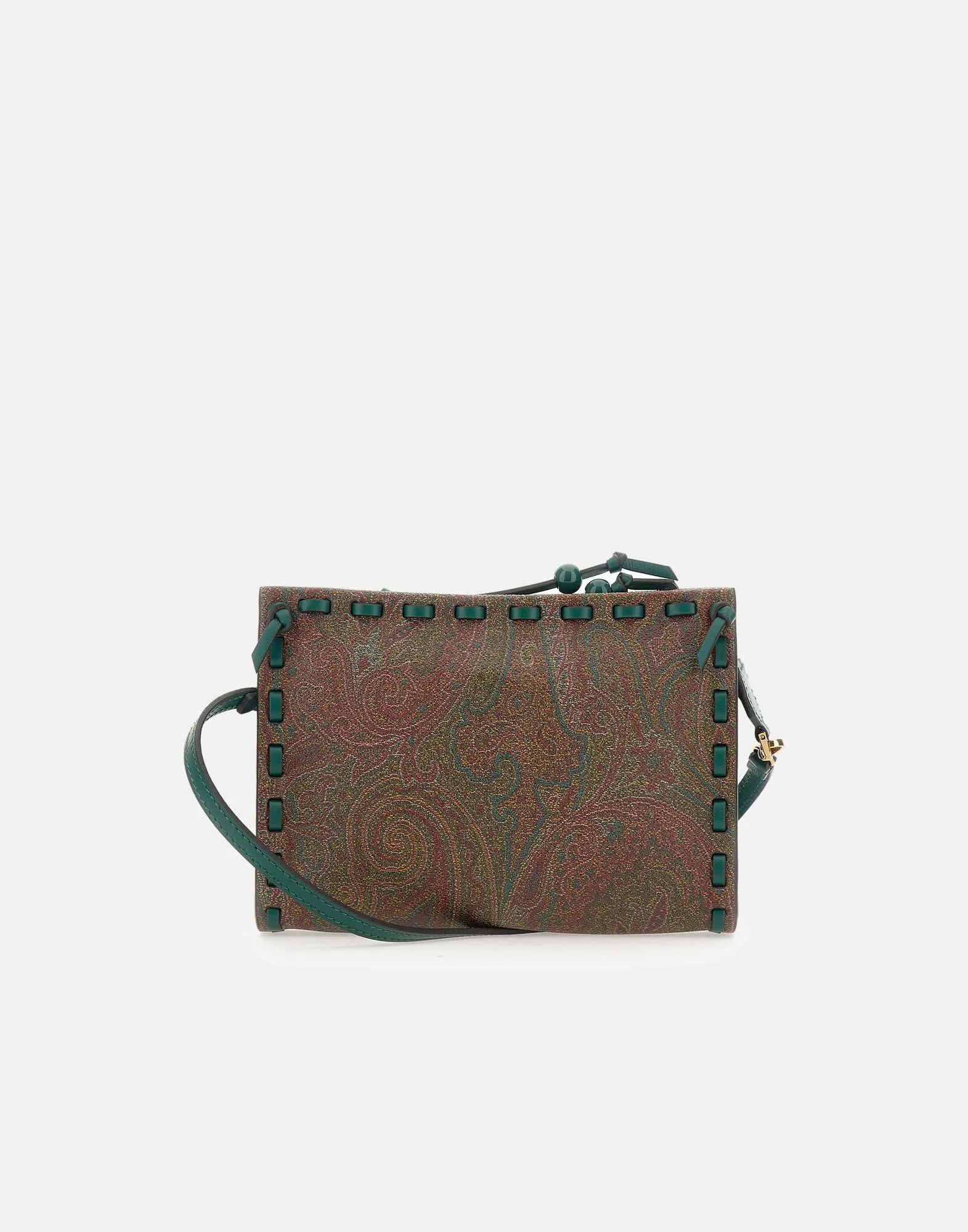 Etro Multicolour Paisley Jacquard Pouch Bag