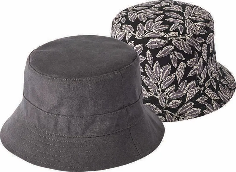 Failsworth Reversible Bucket Hat - Charcoal