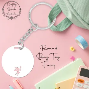 Fairy • Blank Bag Tag • 65mm