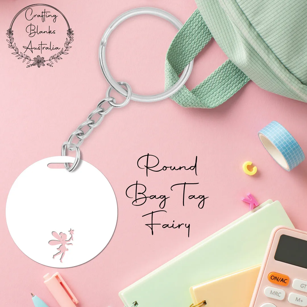 Fairy • Blank Bag Tag • 65mm