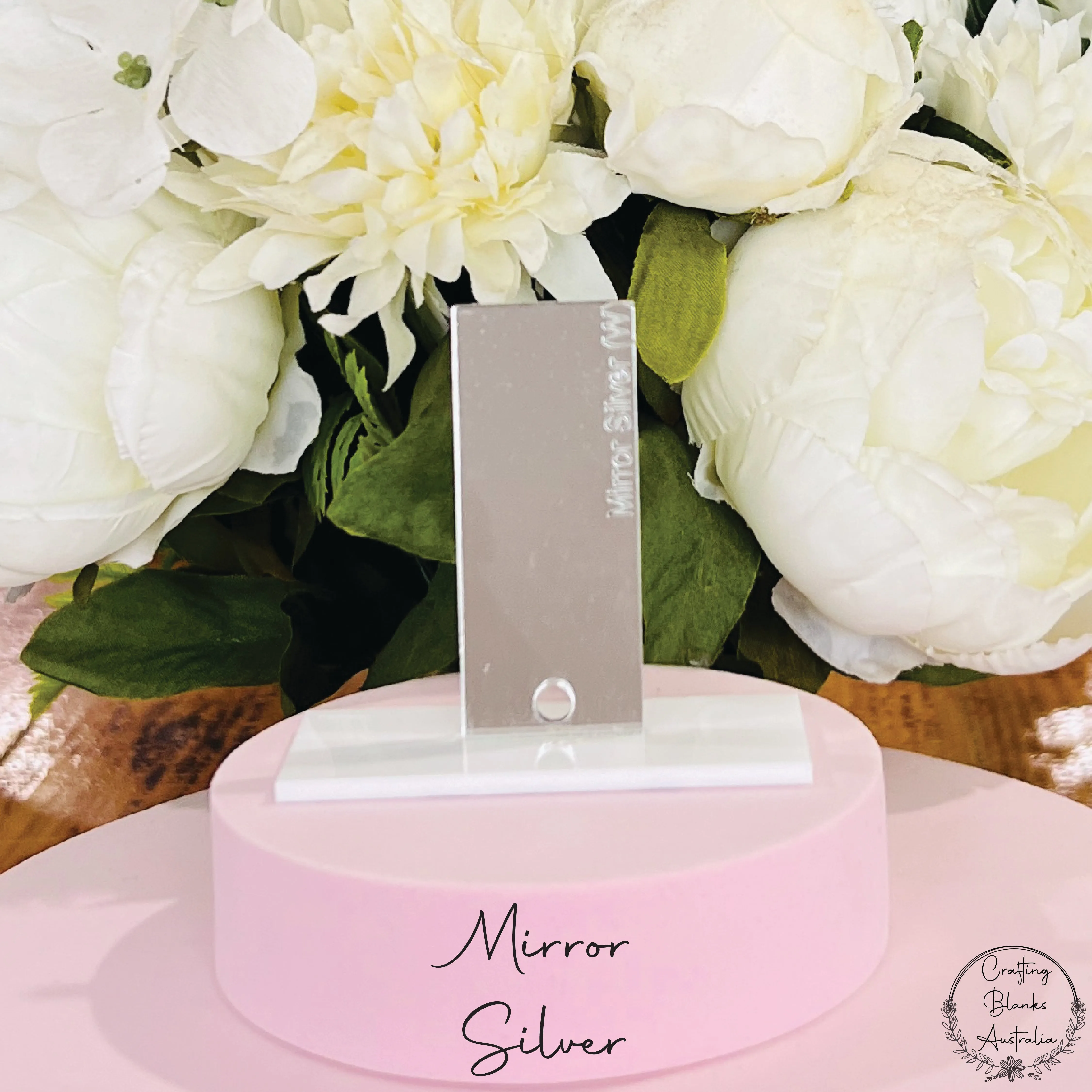 Flower • Blank Bag Tag • 65mm