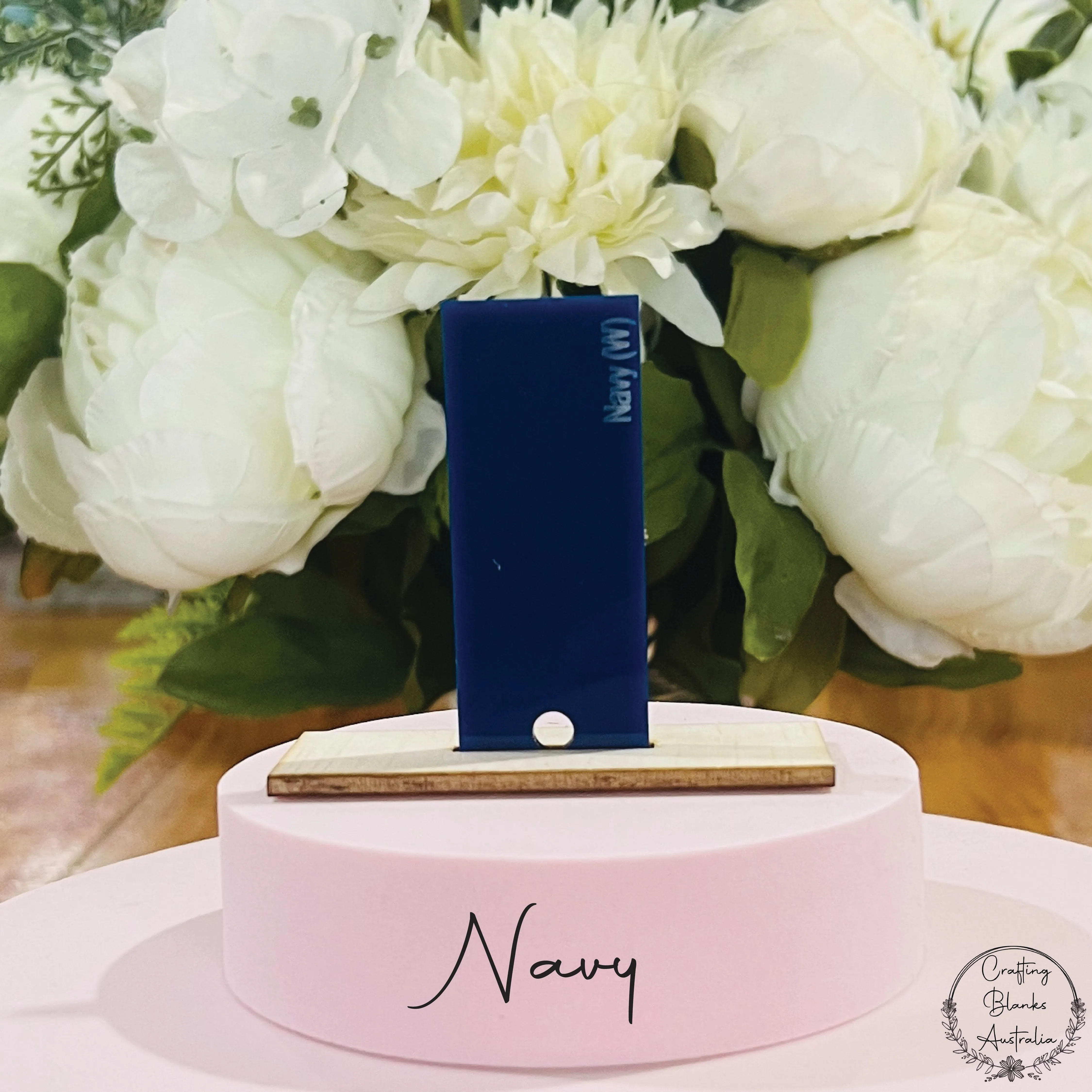 Flower • Blank Bag Tag • 65mm