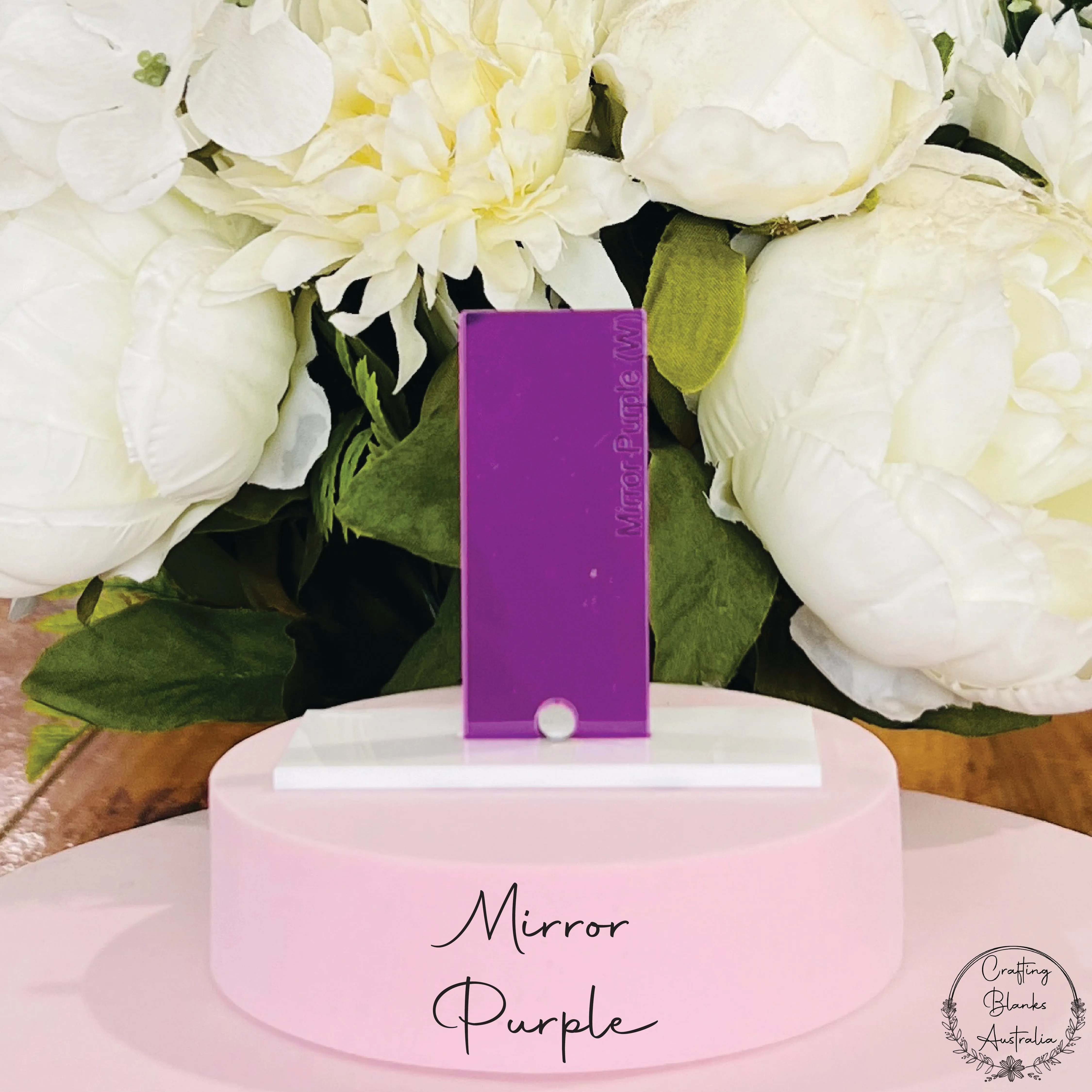 Flower • Blank Bag Tag • 65mm