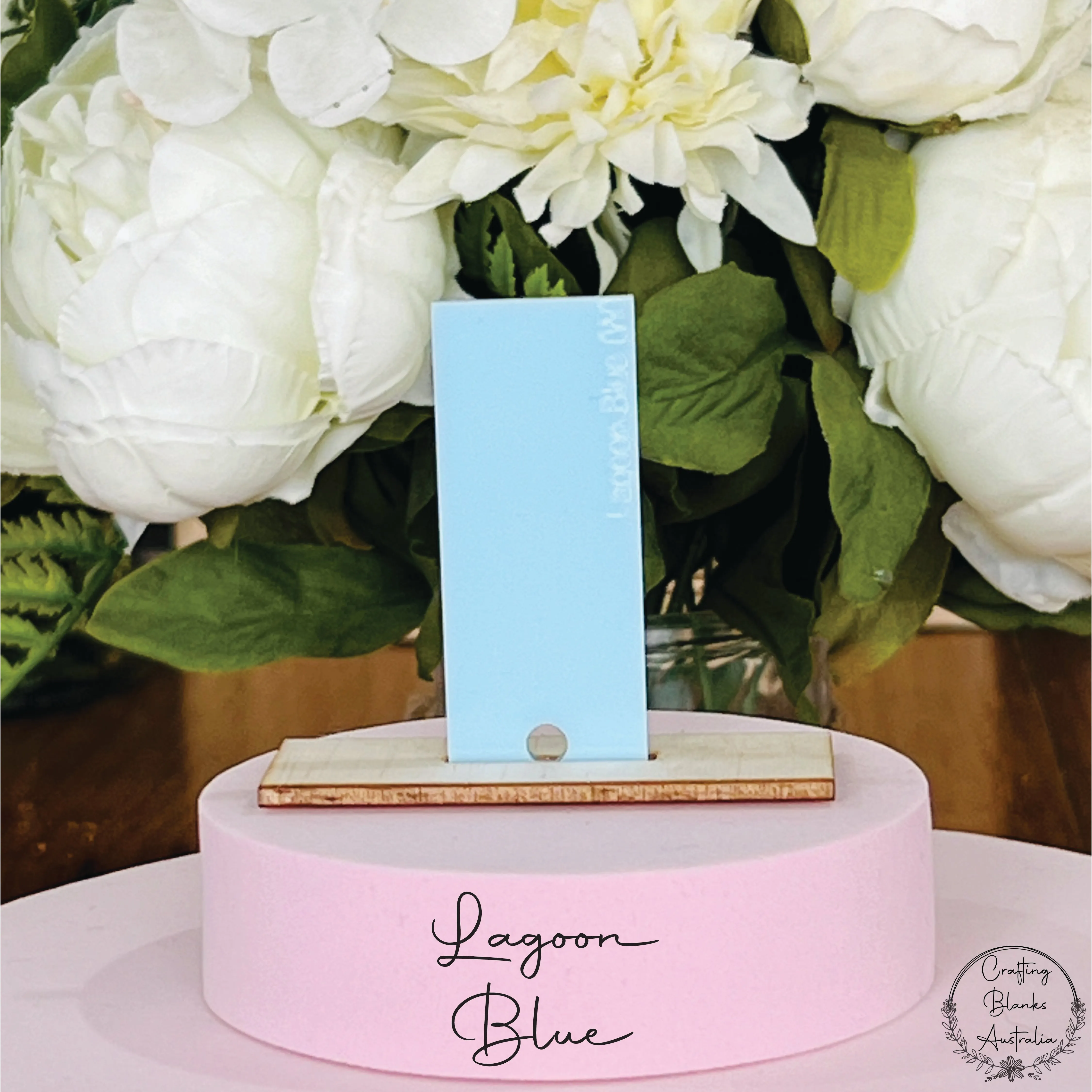 Flower • Blank Bag Tag • 65mm