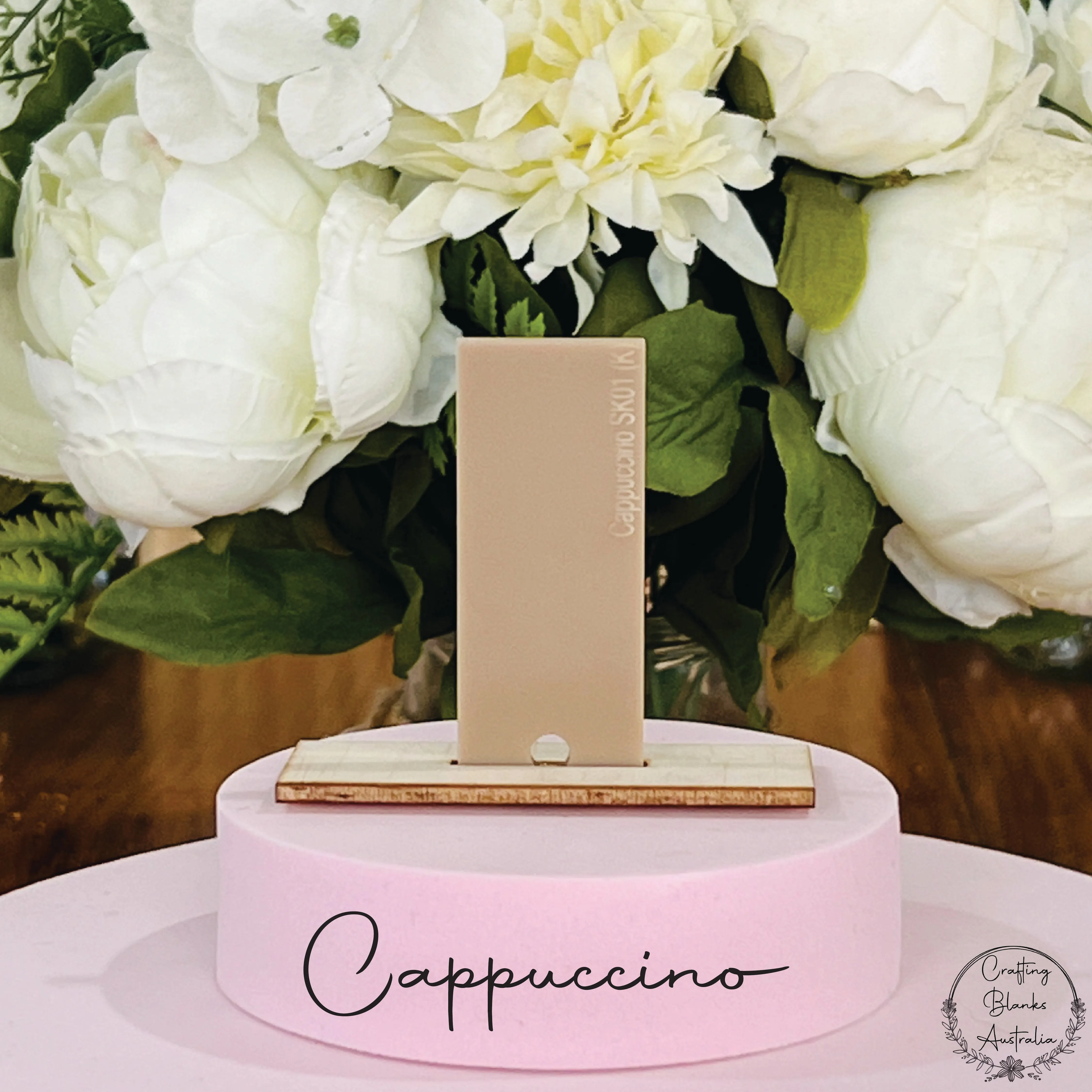 Flower • Blank Bag Tag • 65mm