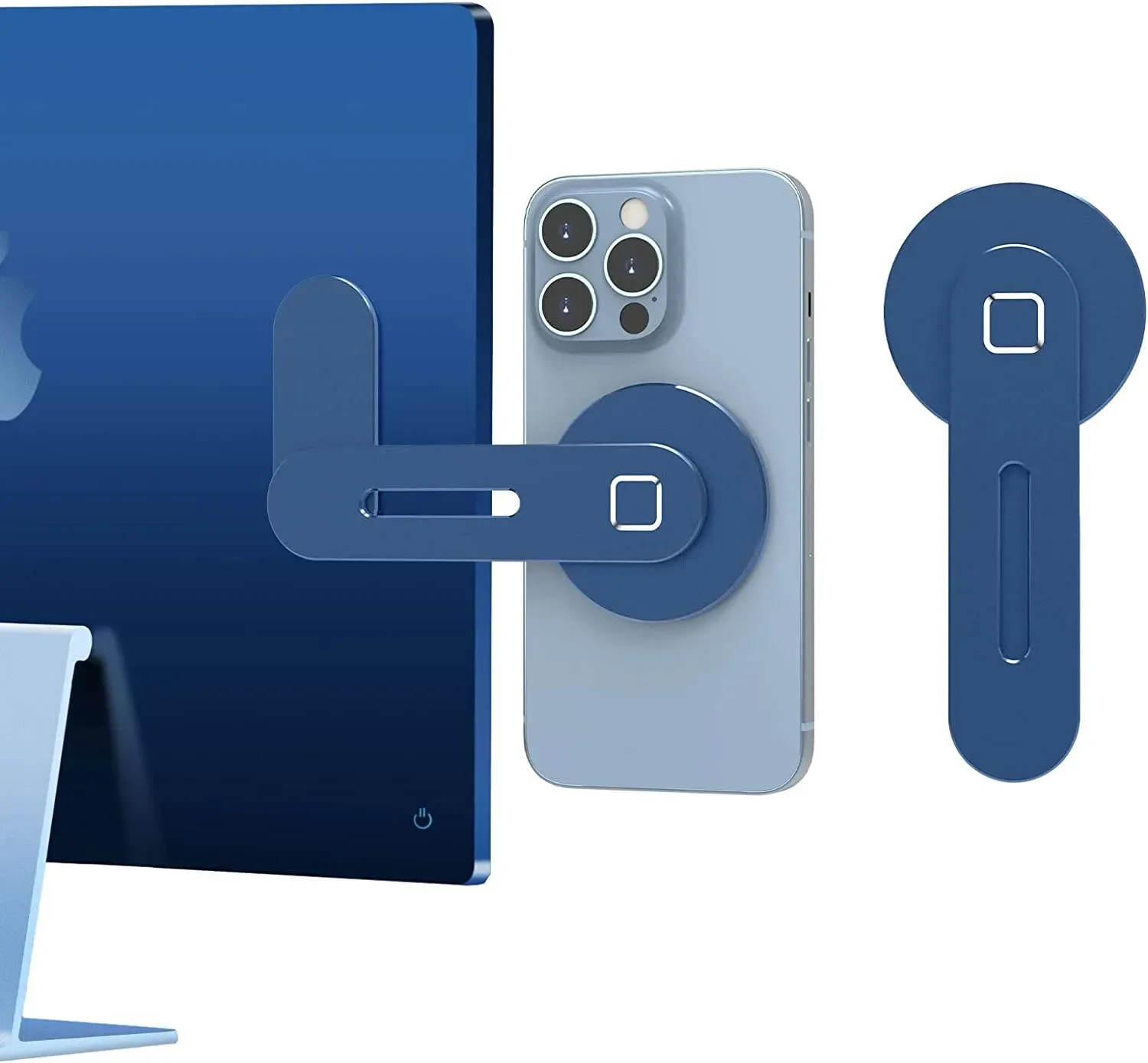 Foldable Magnetic Laptop Phone Holder