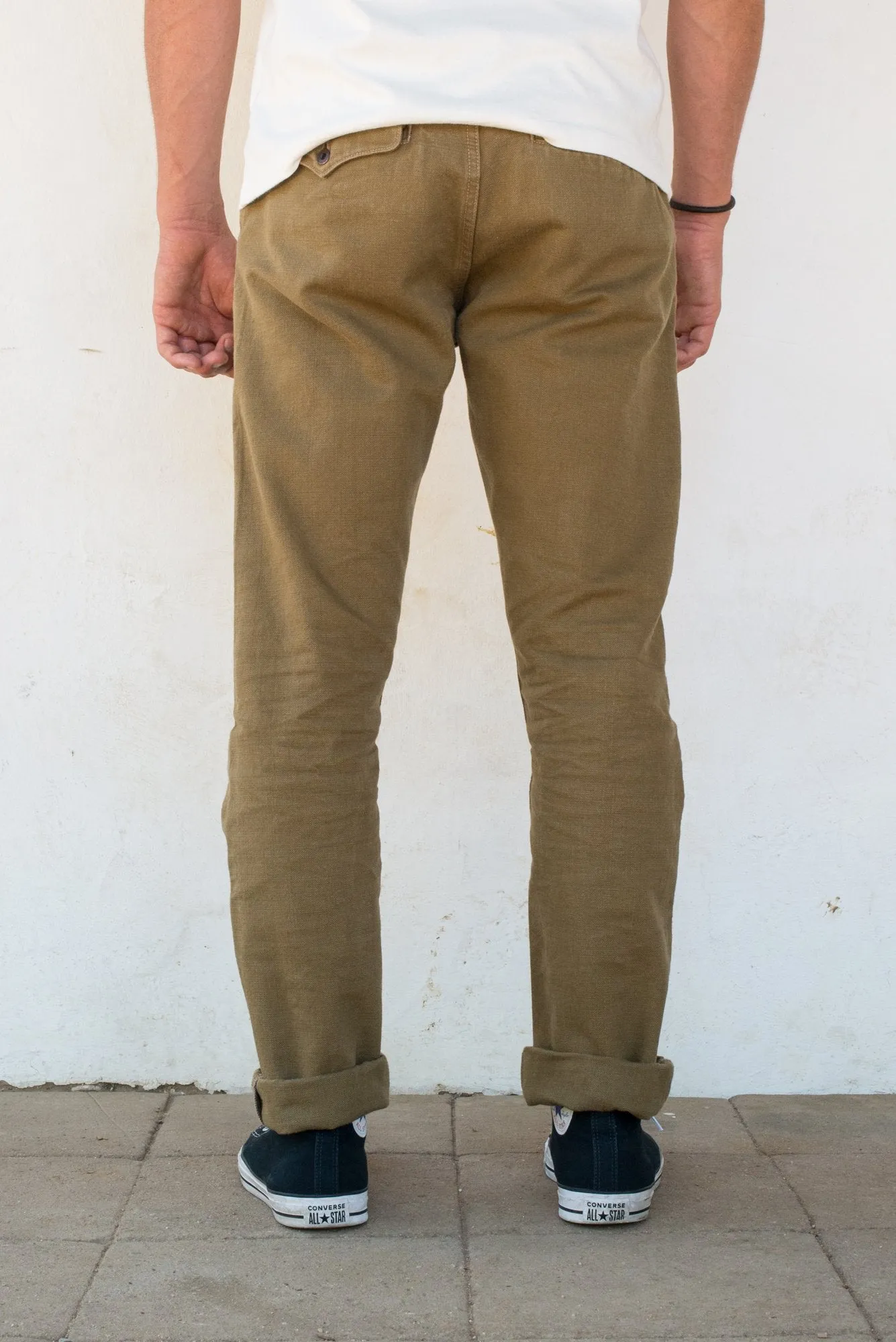 【Freenote】水洗重磅帆布軍褲 小麥色／14oz／Workers Chino Slim Fit Pants