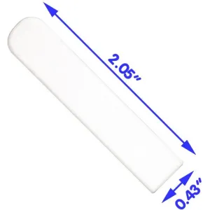 FSC® Certified Paper Spatula - 2.05" x 0.43" / 50 Pieces Per Bag X 25 Bags = Case of 1,250