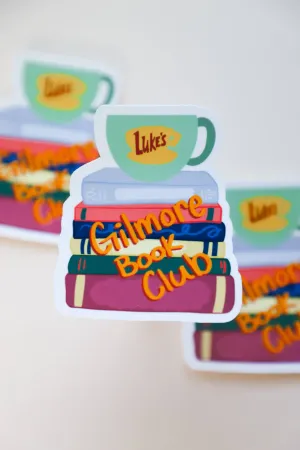 Gilmore Girls Book Club Sticker