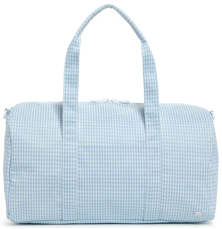 Gingham Mist Weekender Duffel Bag