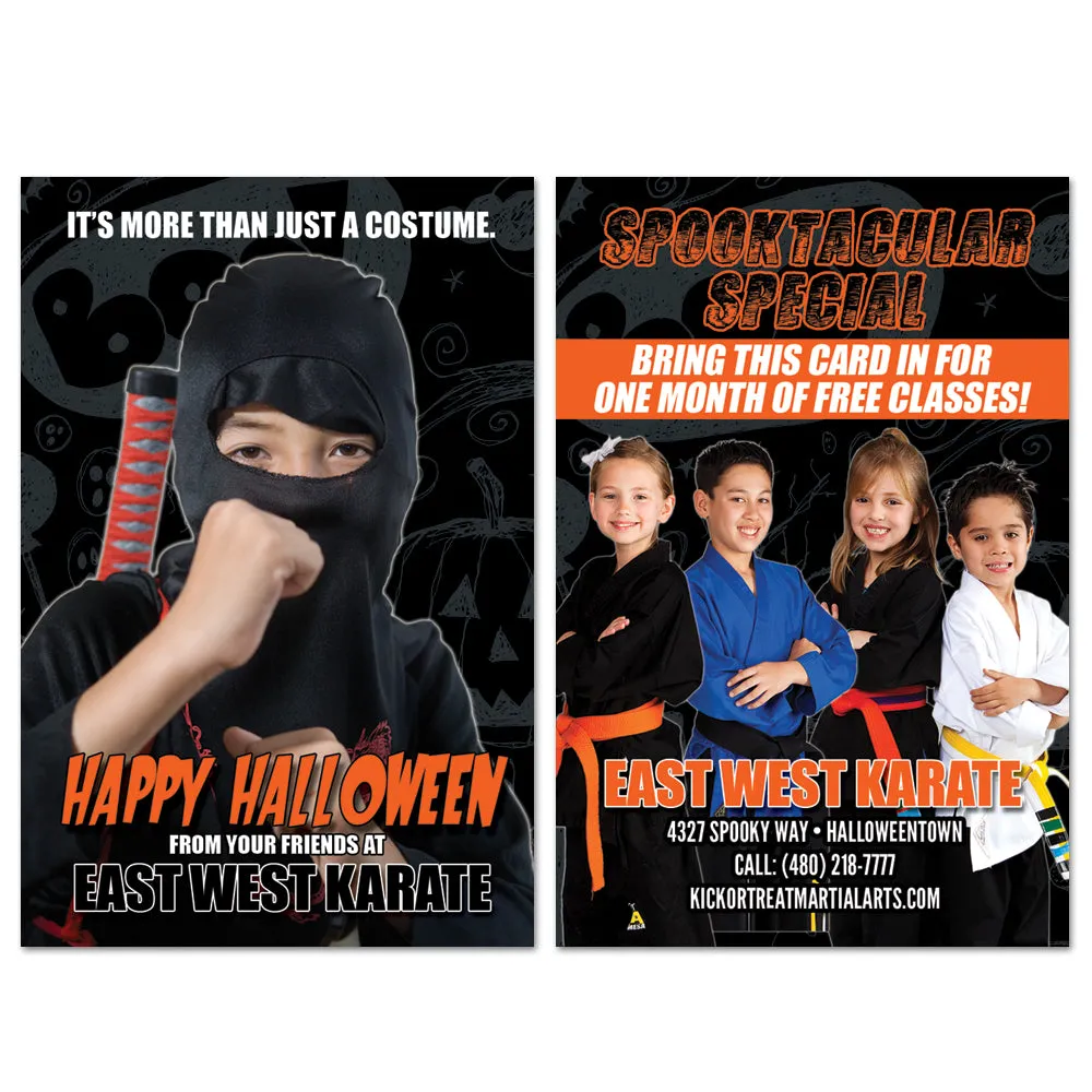 Halloween Ninja AD Card