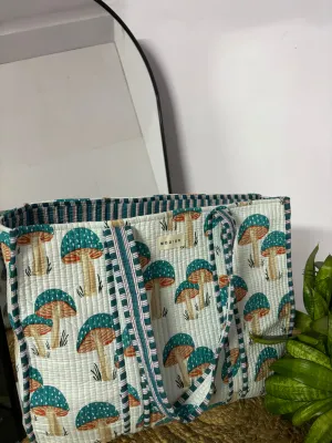 Handcrafted Reversible Tote Bag