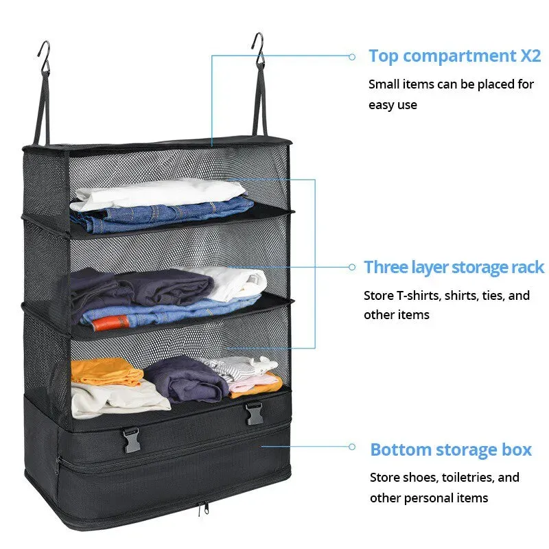 HangPro™ - Triple Organizable Hanging Bags