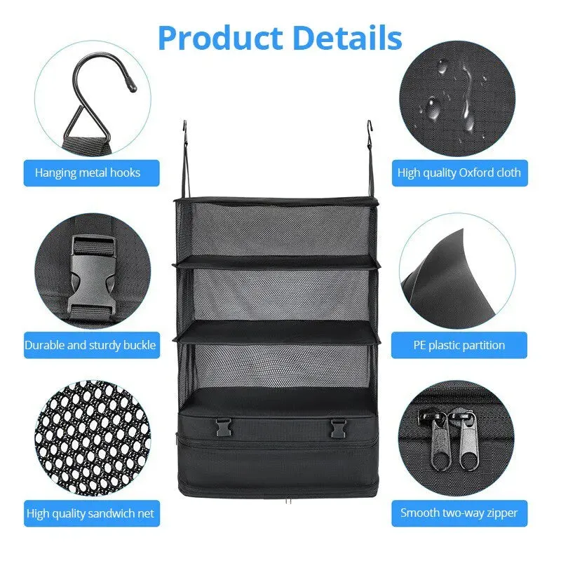 HangPro™ - Triple Organizable Hanging Bags