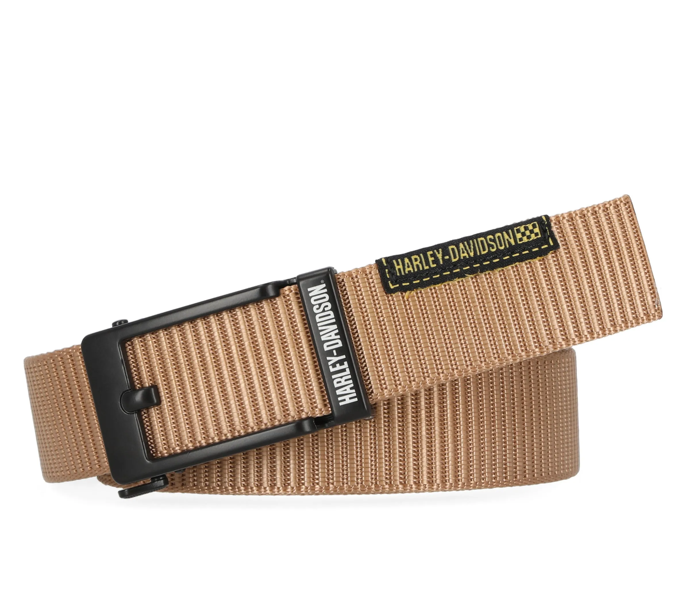 Harley-Davidson Ratchet Buckle Belt - Cashew
