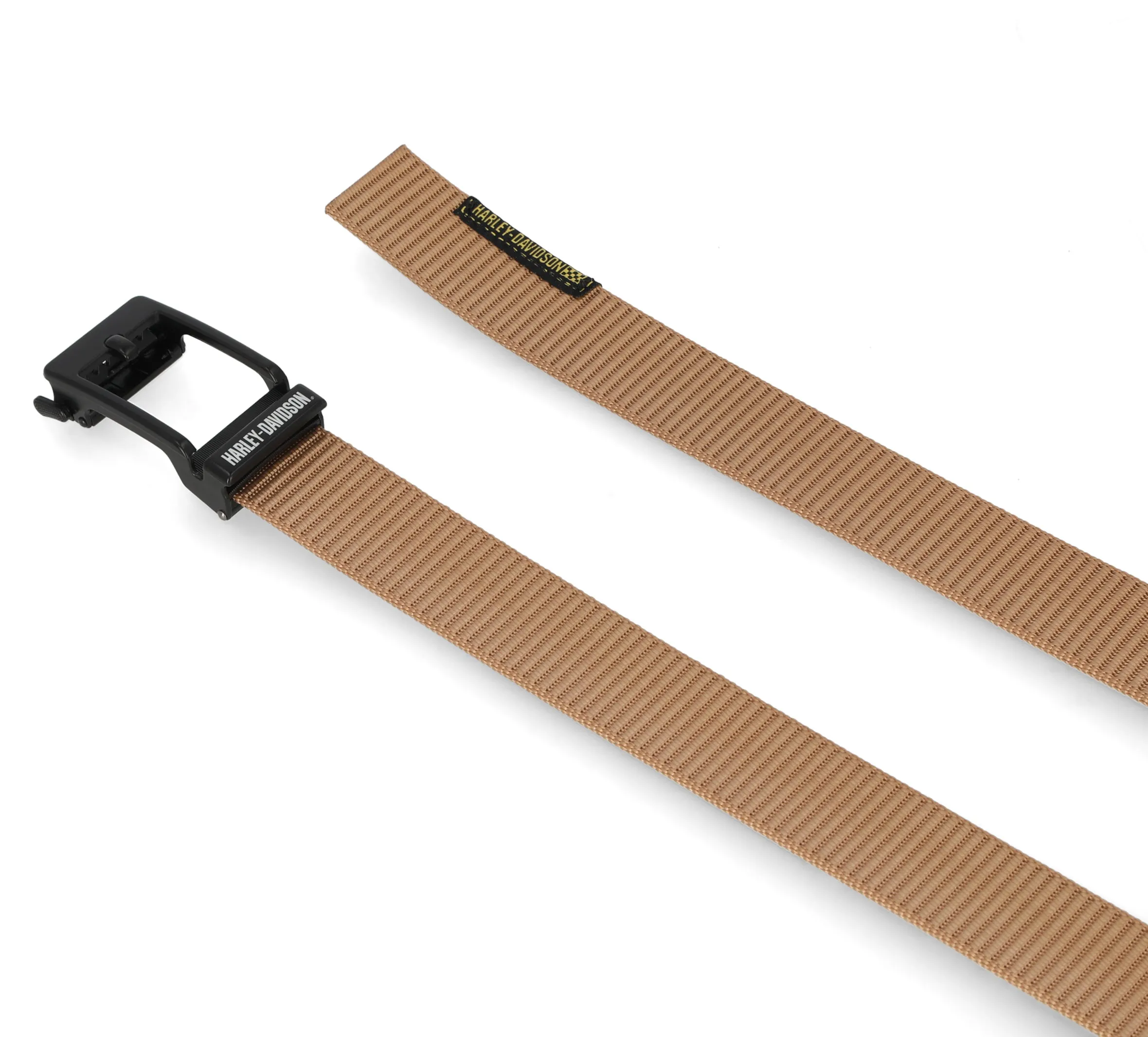 Harley-Davidson Ratchet Buckle Belt - Cashew