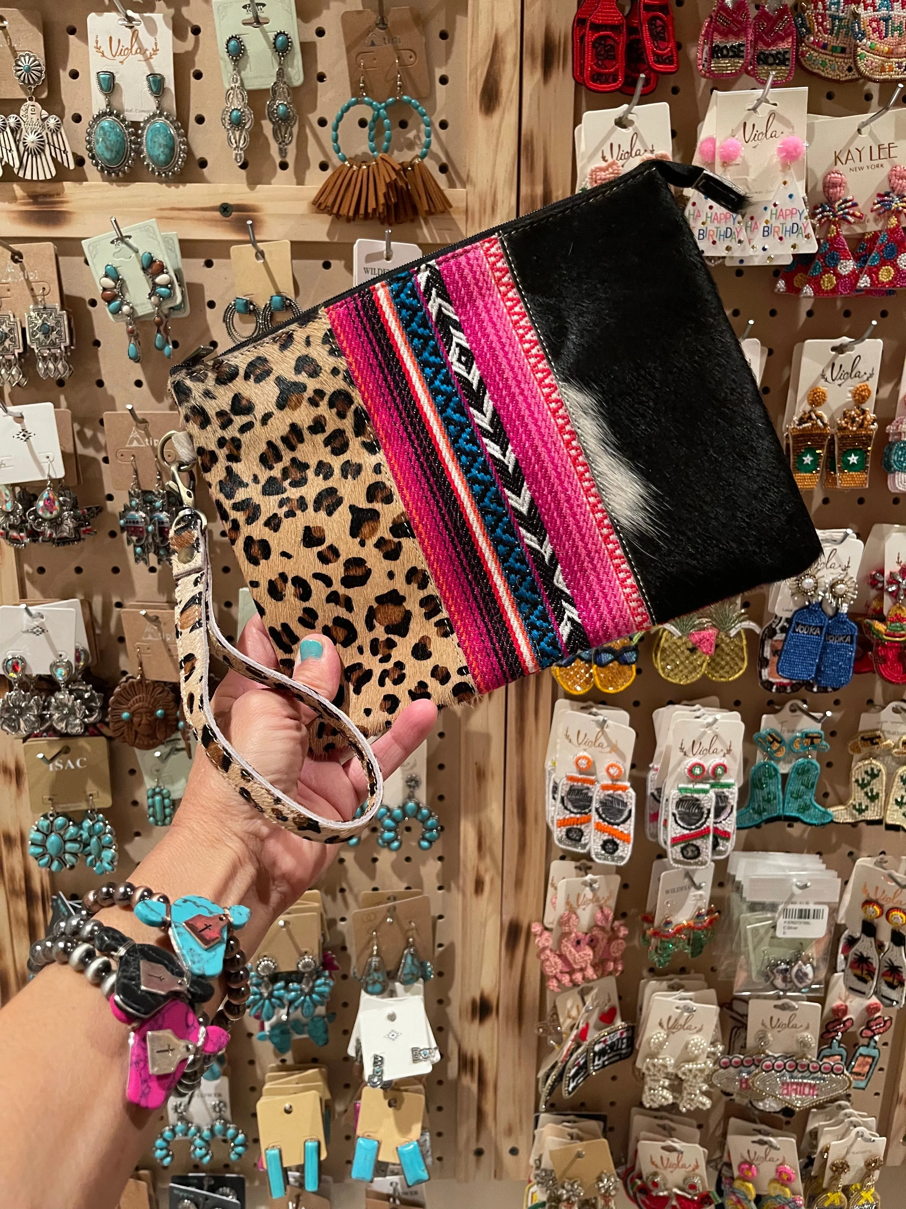 Here for the Wild cosmetic bag