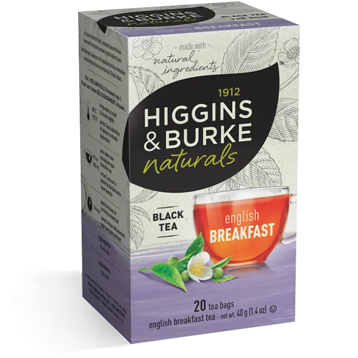 Higgins & Burke English Breakfast Black Tea 20's