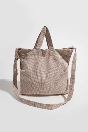Houndstooth Sling Bag
