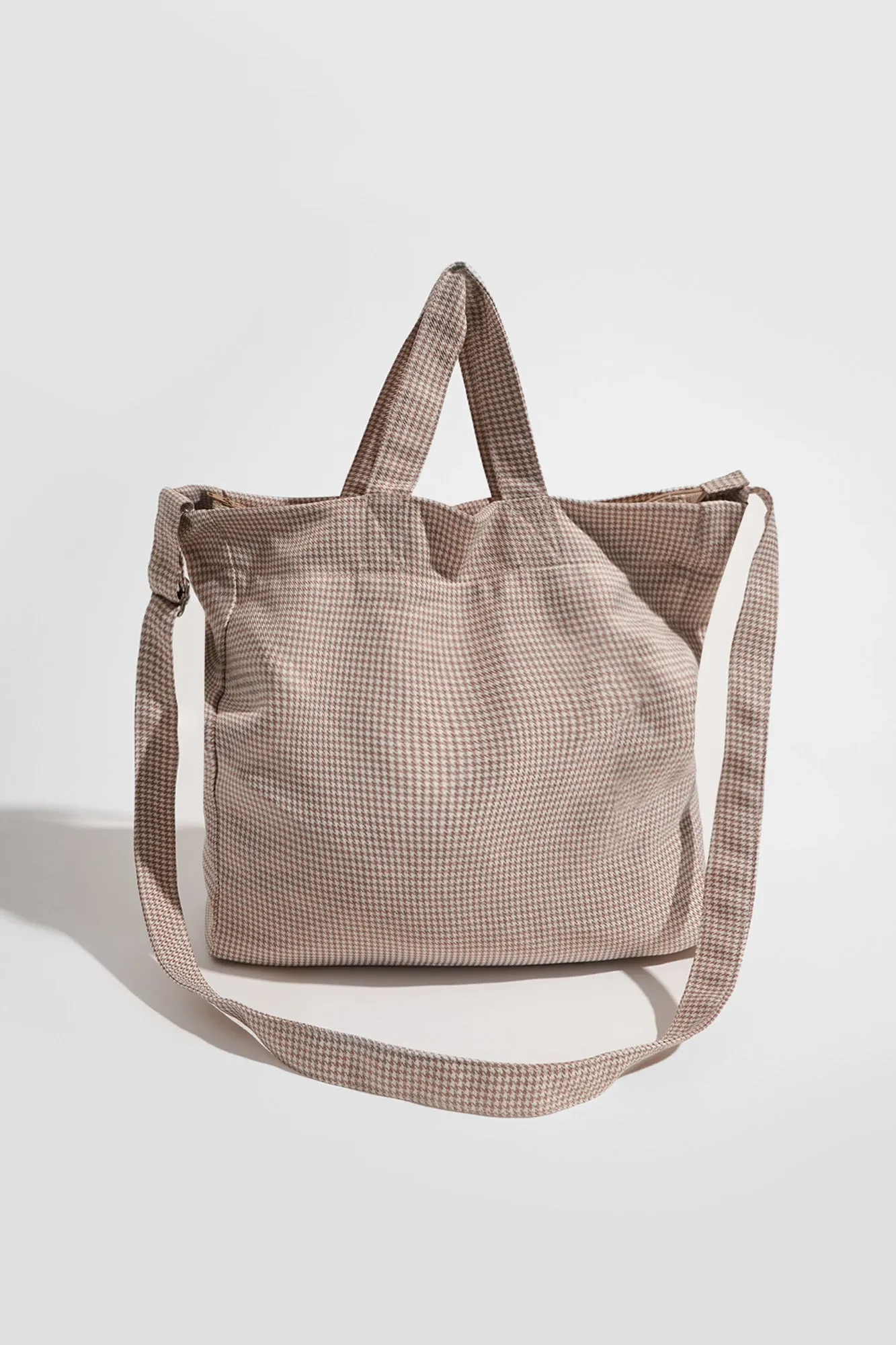 Houndstooth Sling Bag